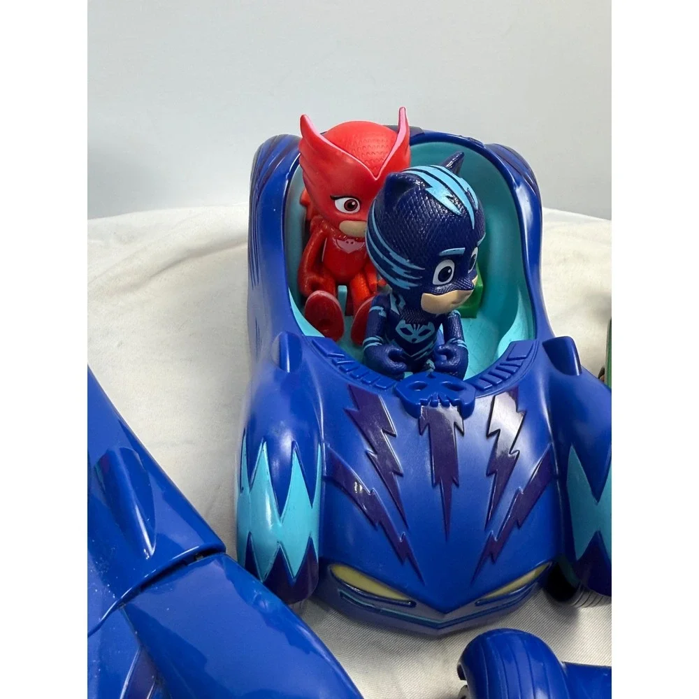 PJ Masks Toy Lot #1 Catboy Owlette Gekko Vehicles and Action Figures Set